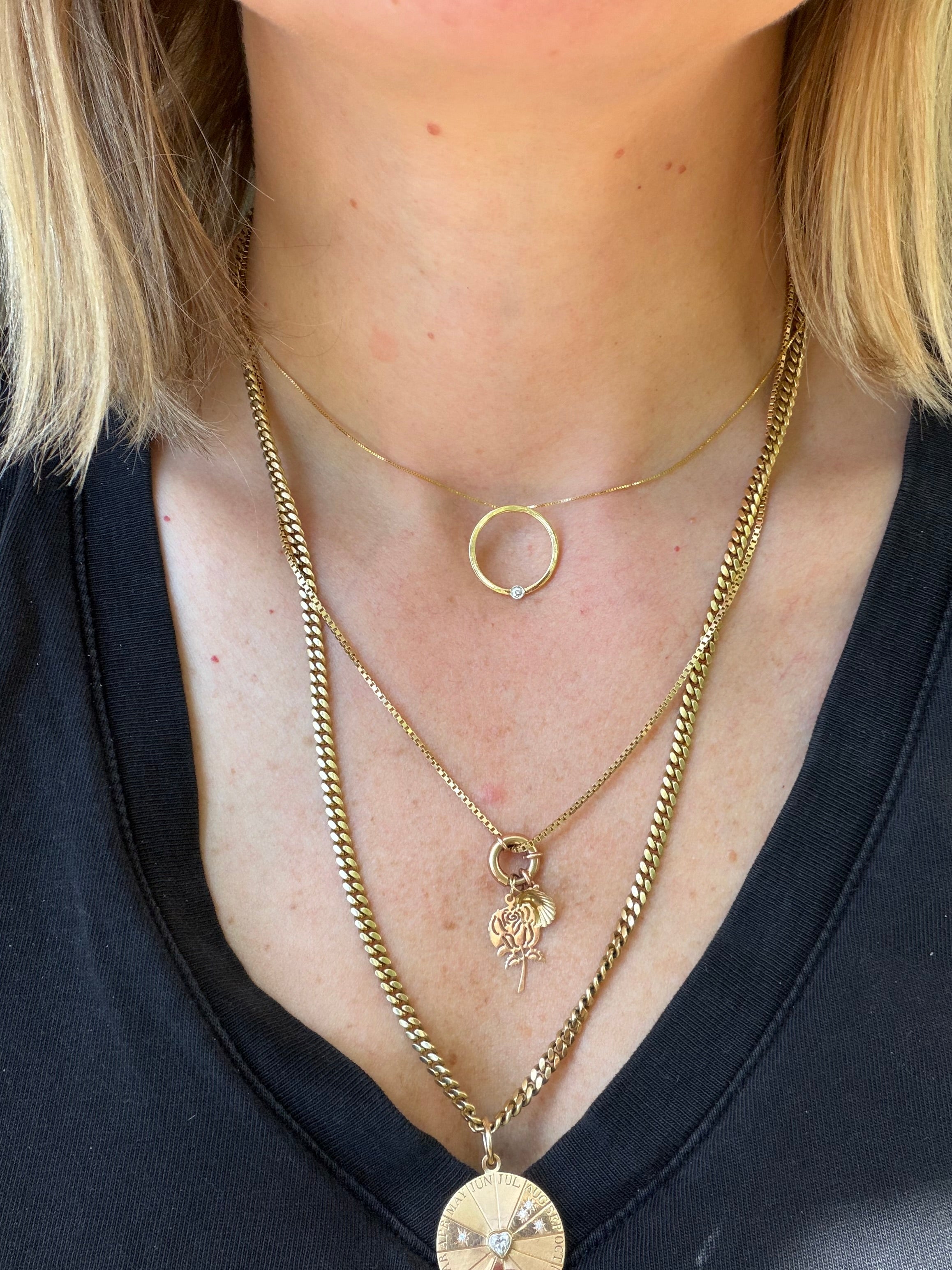 circle necklace