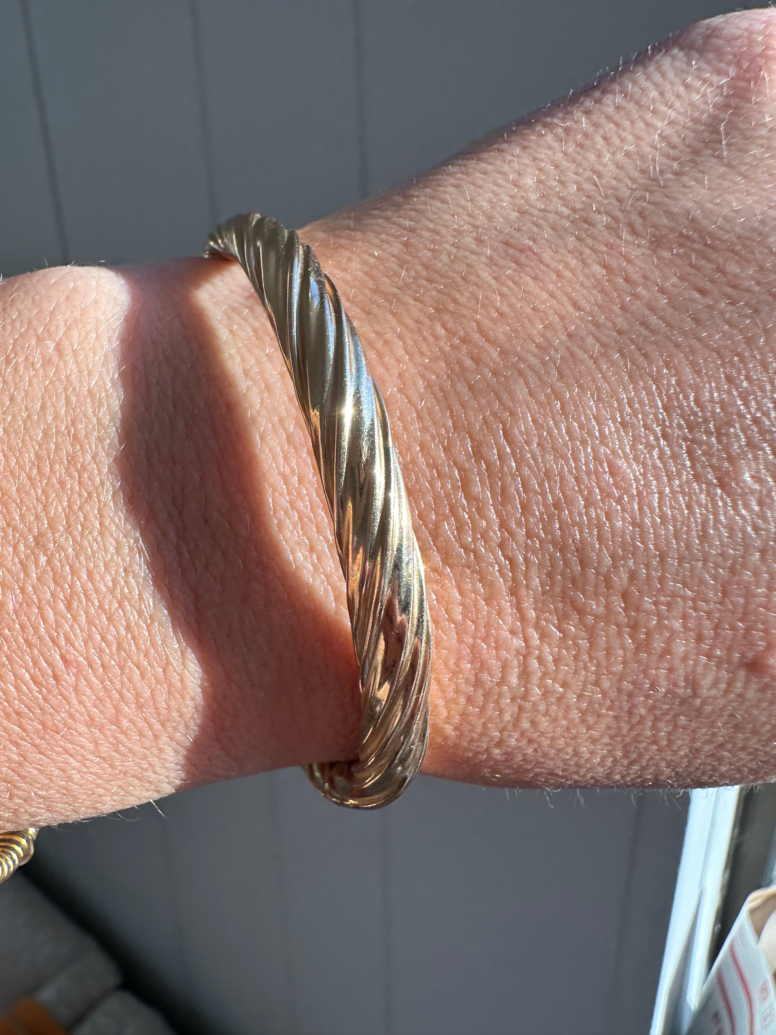 vintage twist bangle