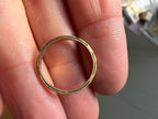 antique floral engraved band