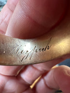 11mm wide rosy tone pipecut band