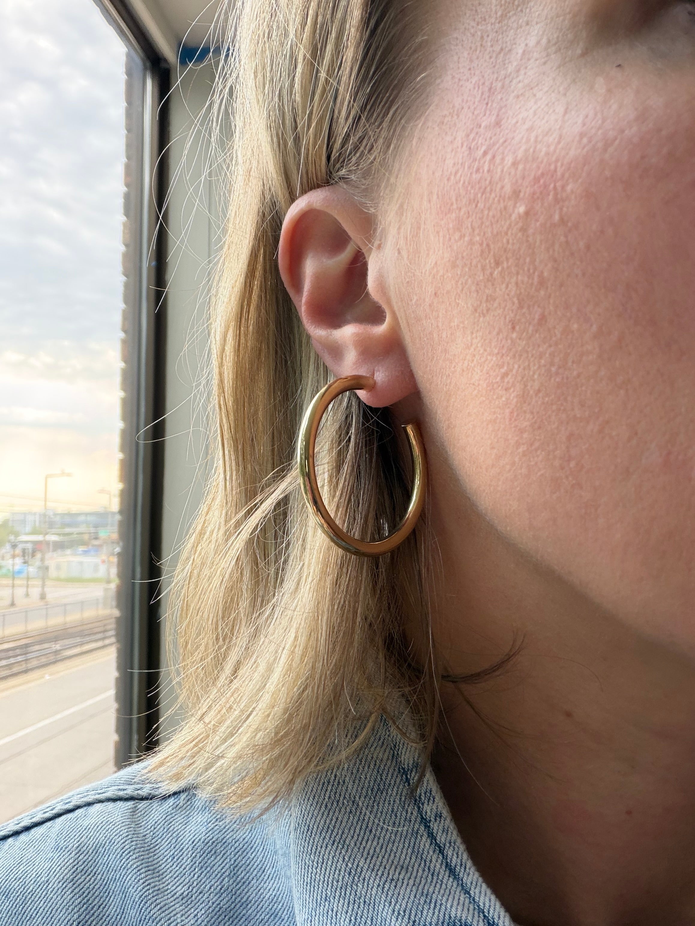 1.6" open post tube hoop
