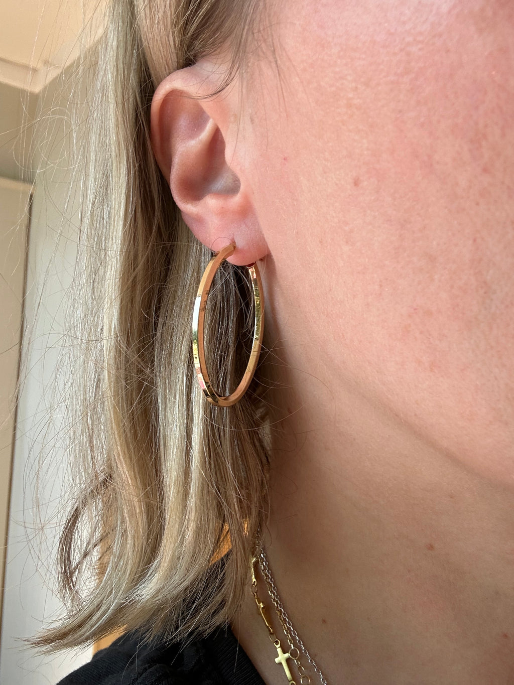 long oval knife edge hoop