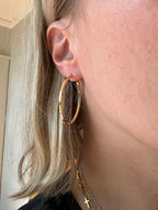 long oval knife edge hoop