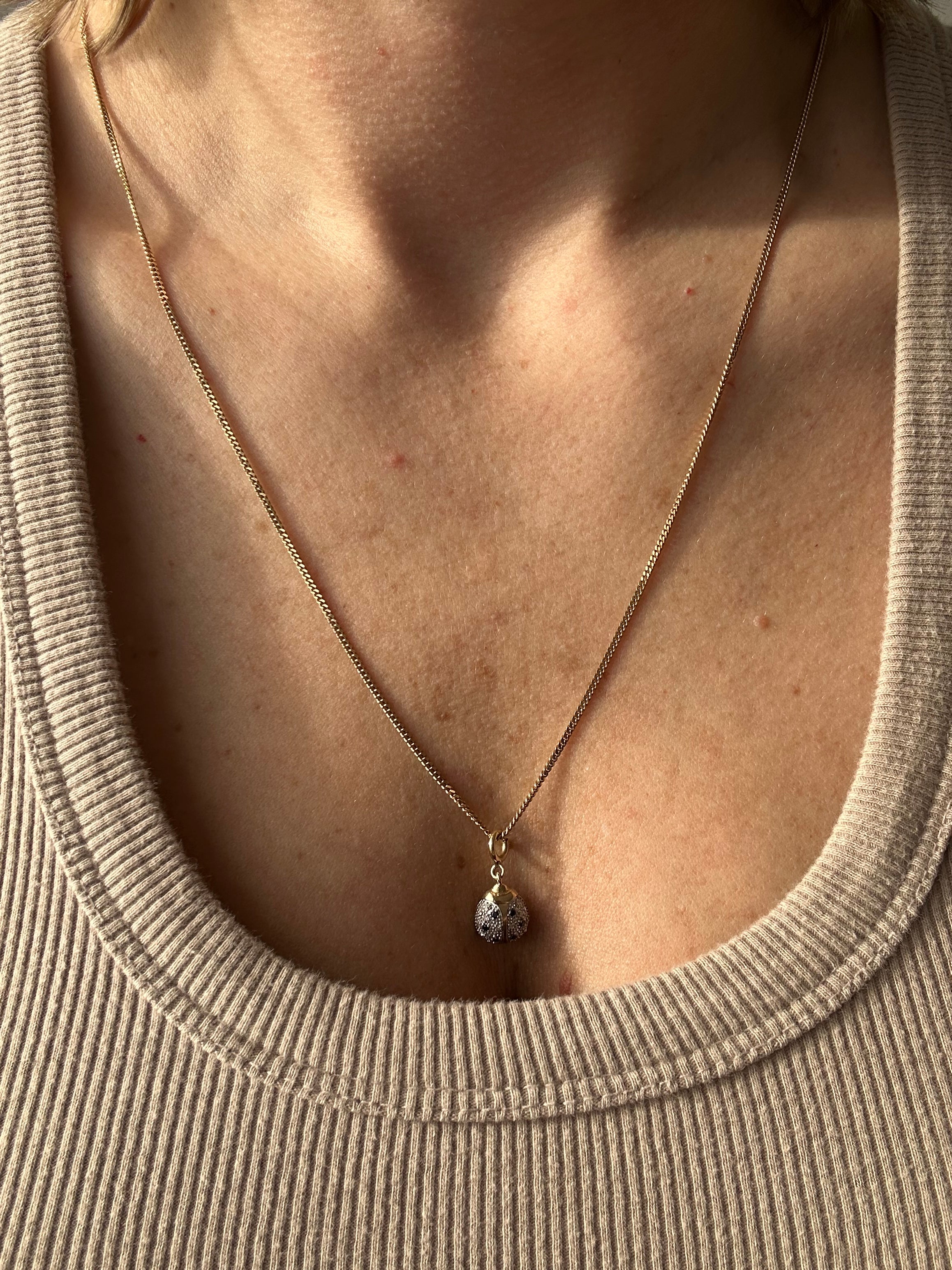 18k 24” curb chain