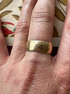vintage wide band size 11 // 8mm