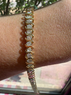 S link tennis bracelet
