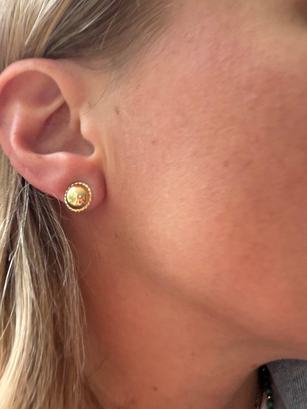 10mm half sphere with rope edge