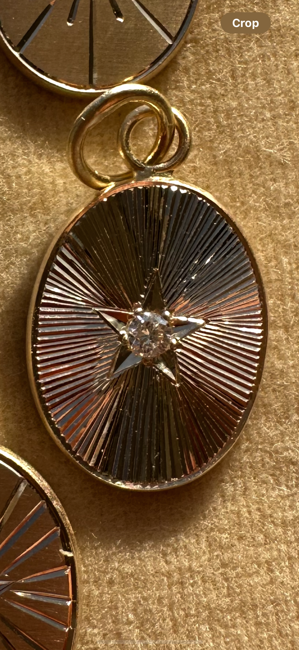 one-of-a-kind starburst pendants