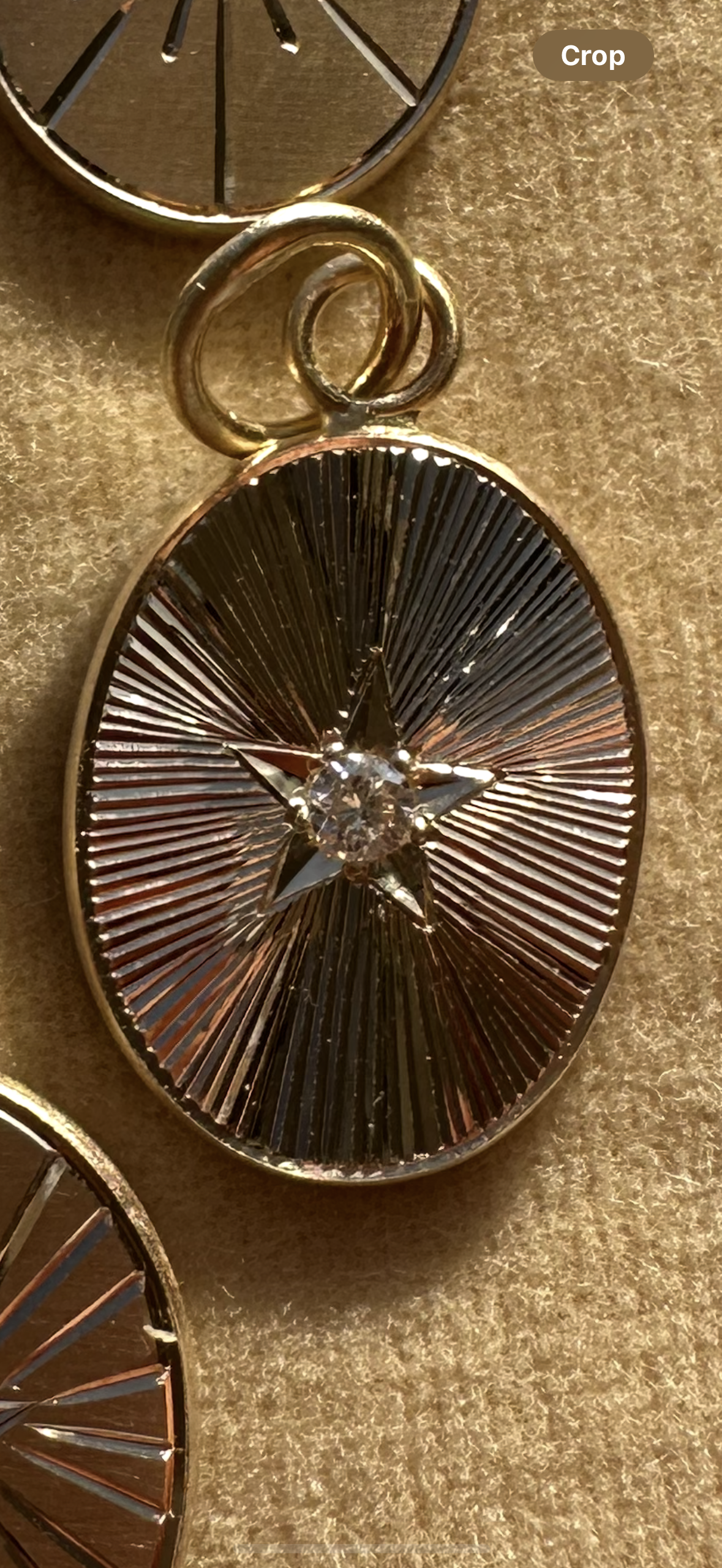 one-of-a-kind starburst pendants