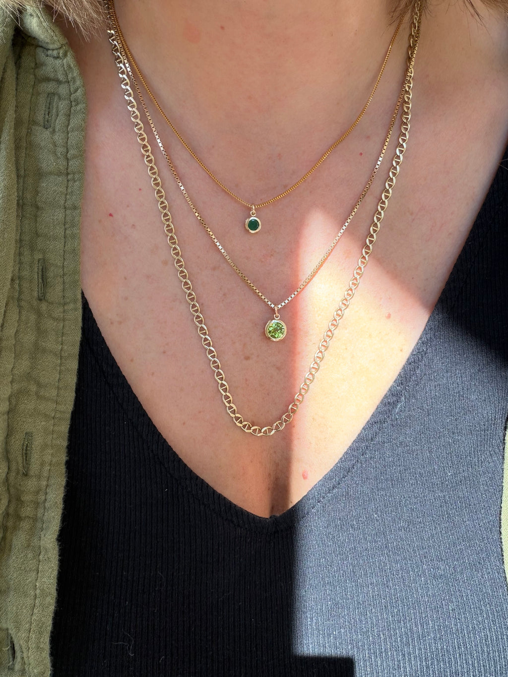 juicy bezel set gems