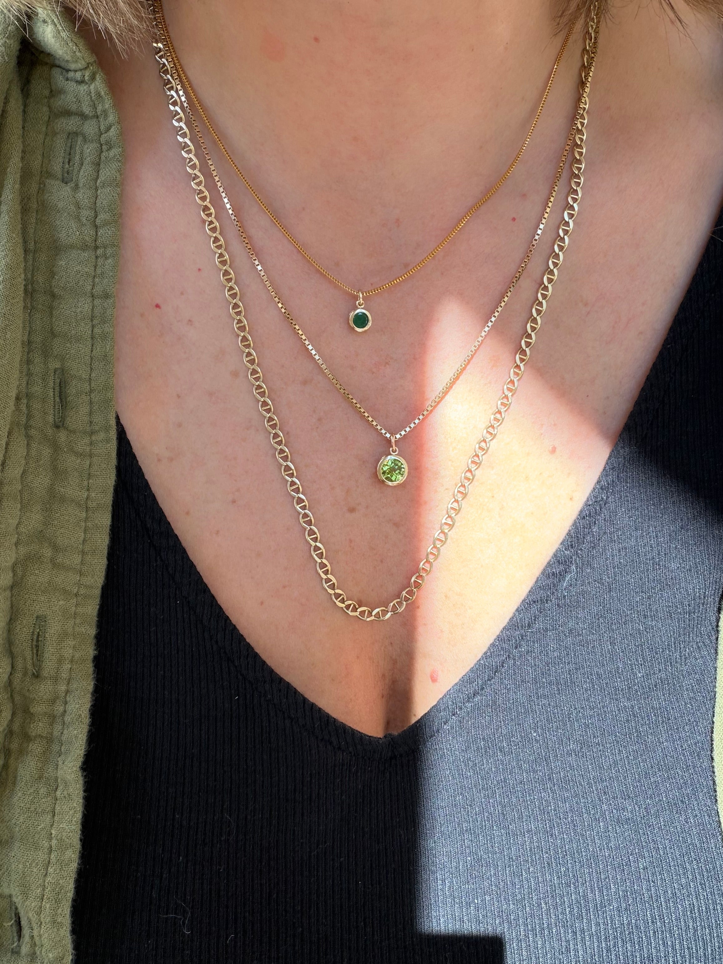 juicy bezel set gems