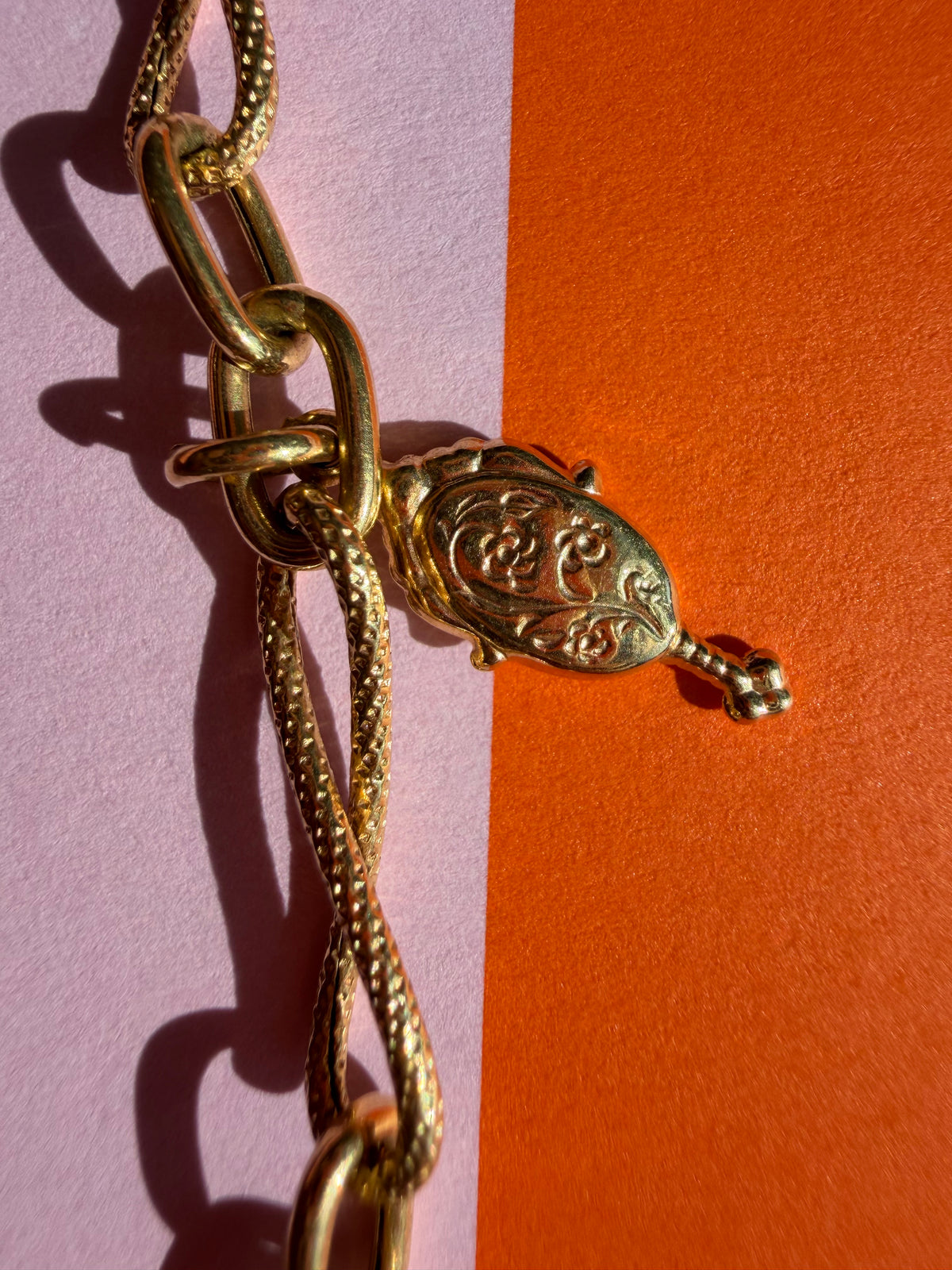 charm bracelet with whimsical girly charms