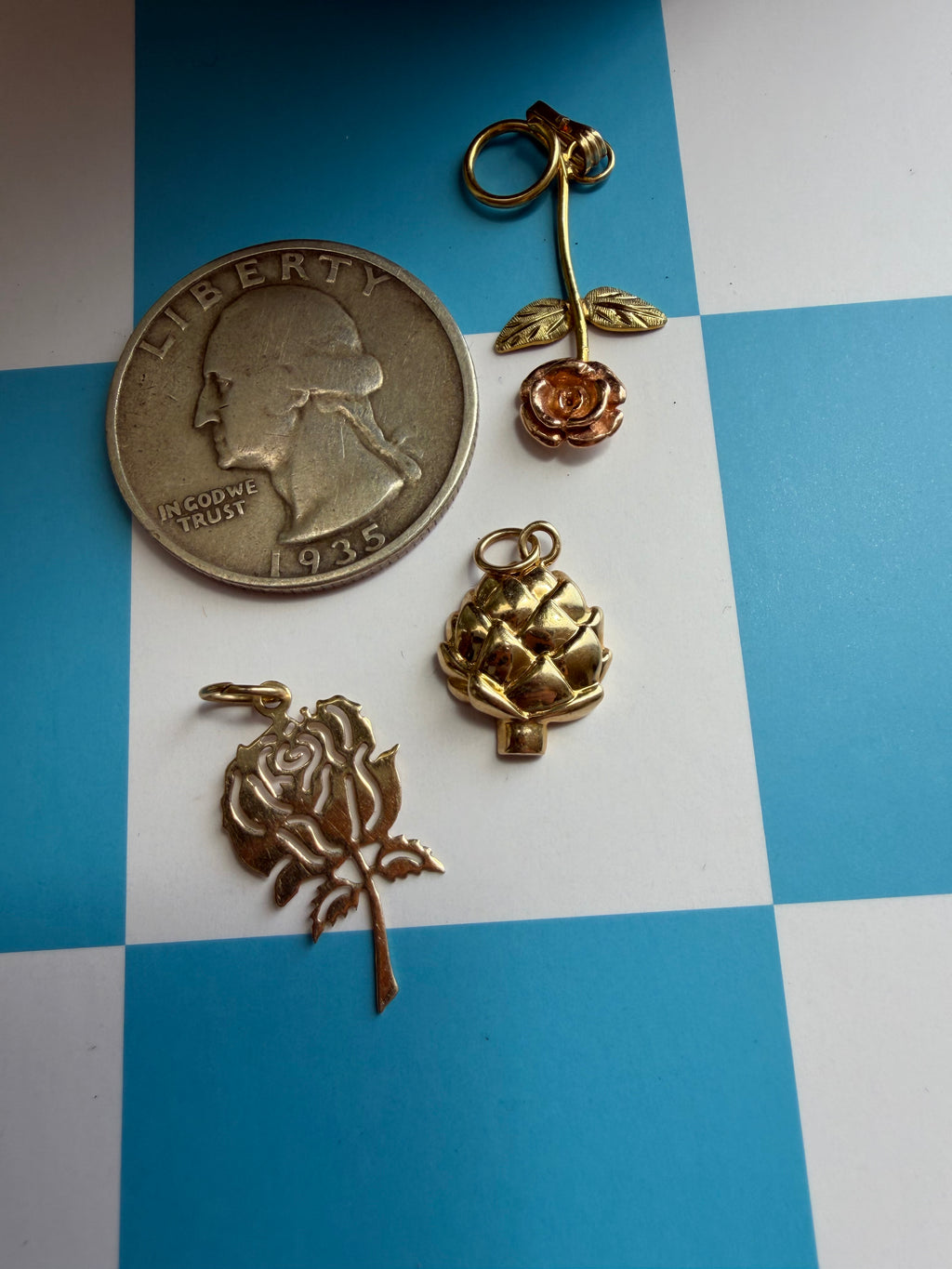 "a little of everything" charm drop