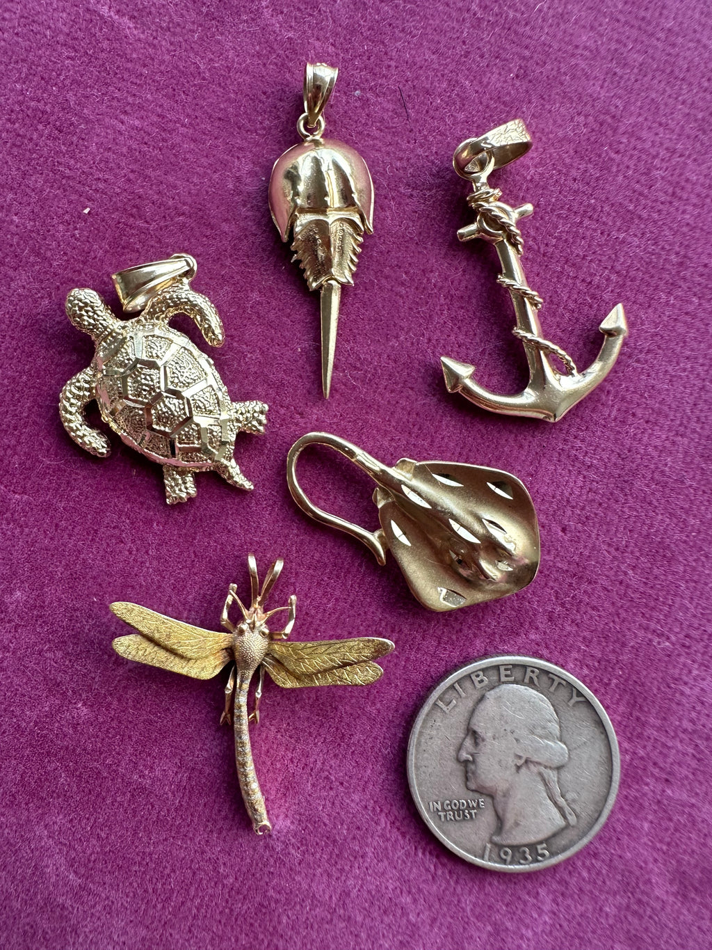 sea and land charms