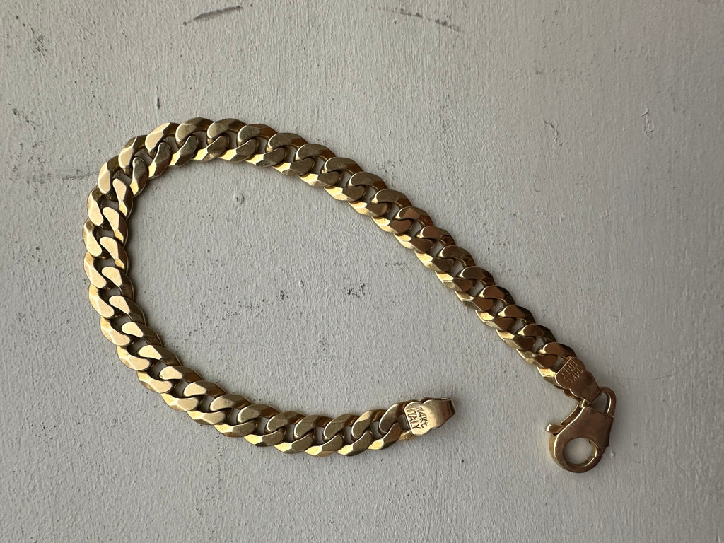 vintage Aurafin curb bracelet