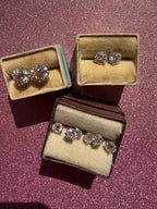 VVS2 1.02-4.19tcw lab diamond stud earrings