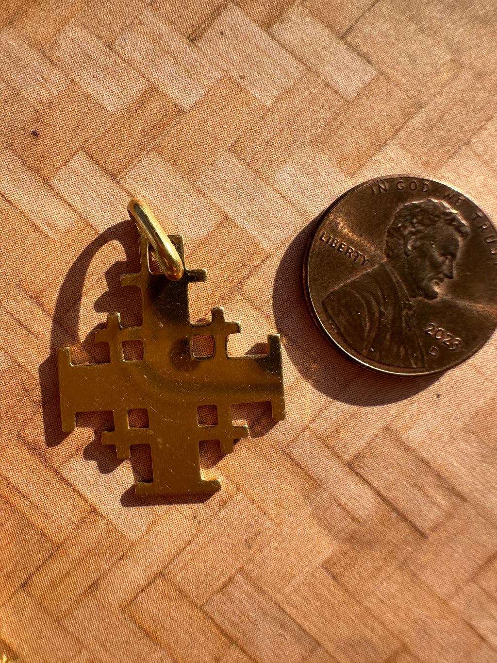 religious charms and pendants