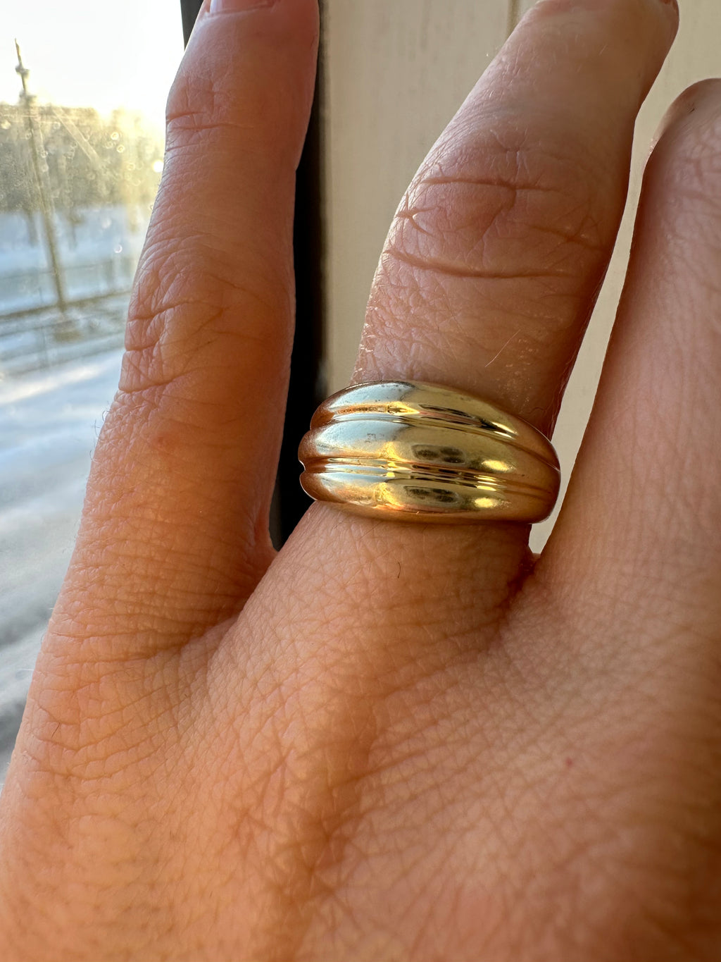 triple gold band