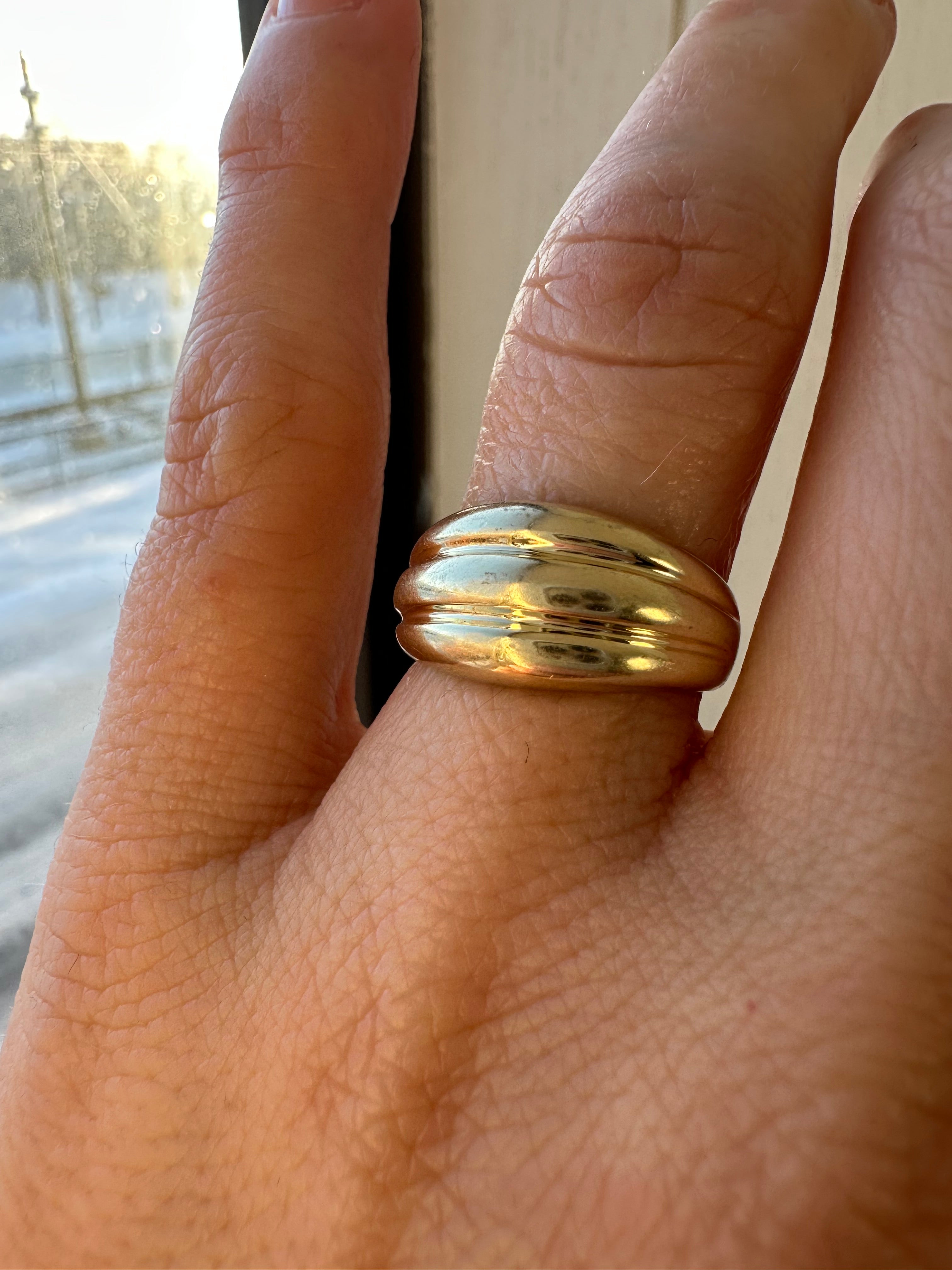 triple gold band