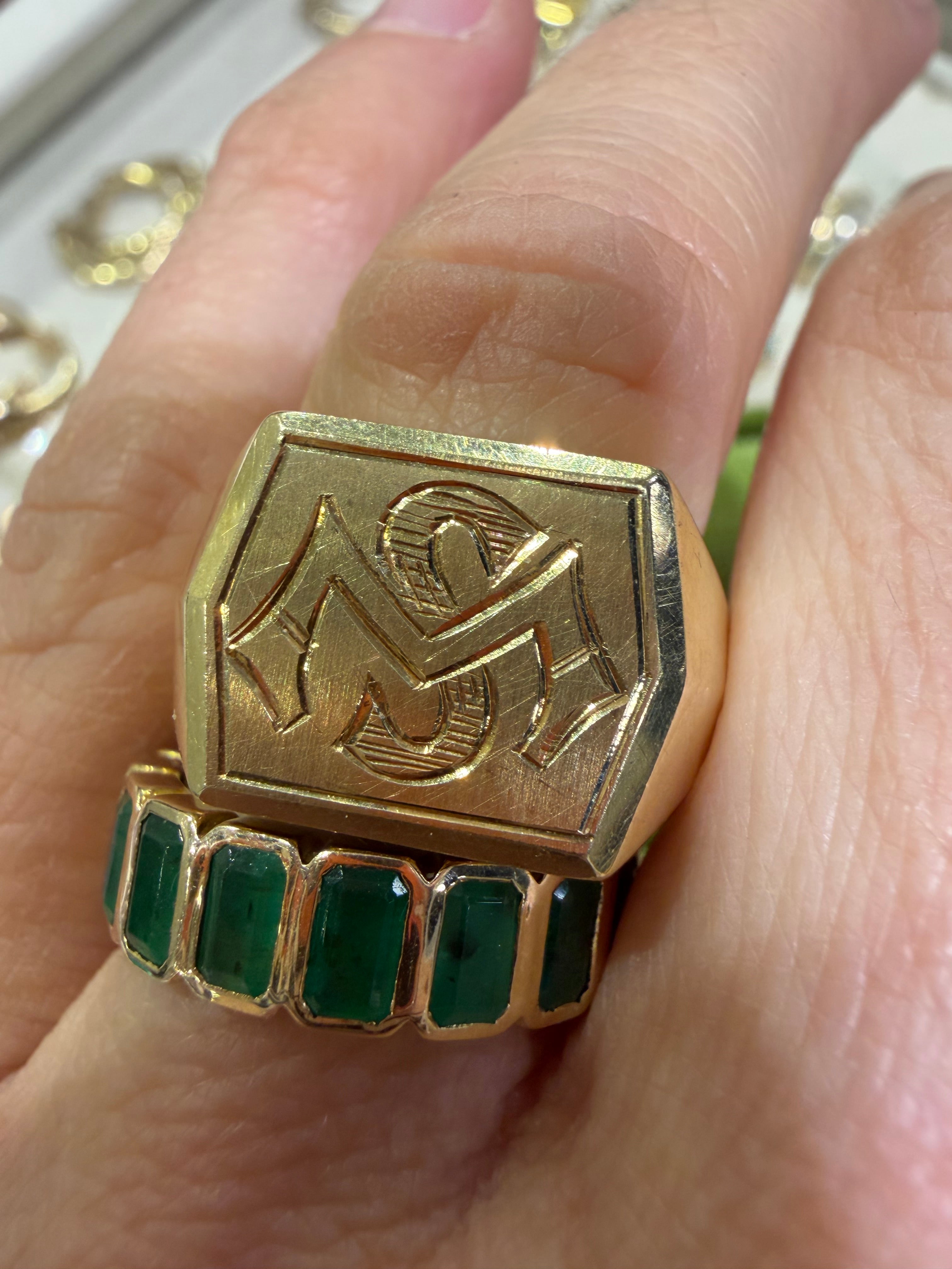 chunky SM or WS signet