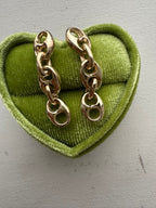 g*cci link dangle earrings