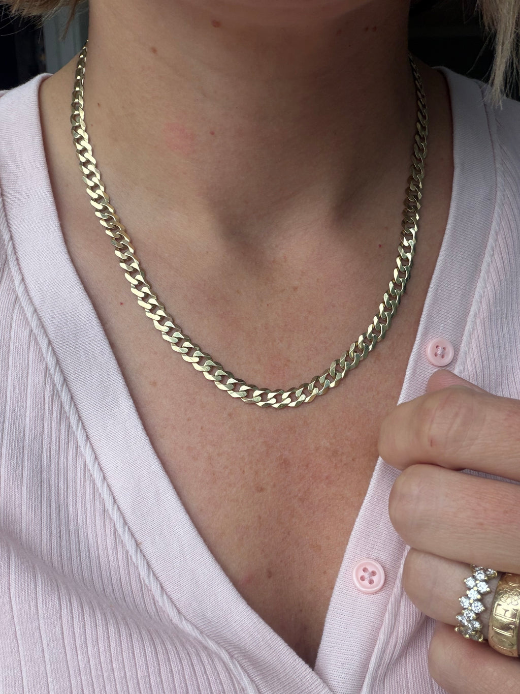 20.25" cuban link chain