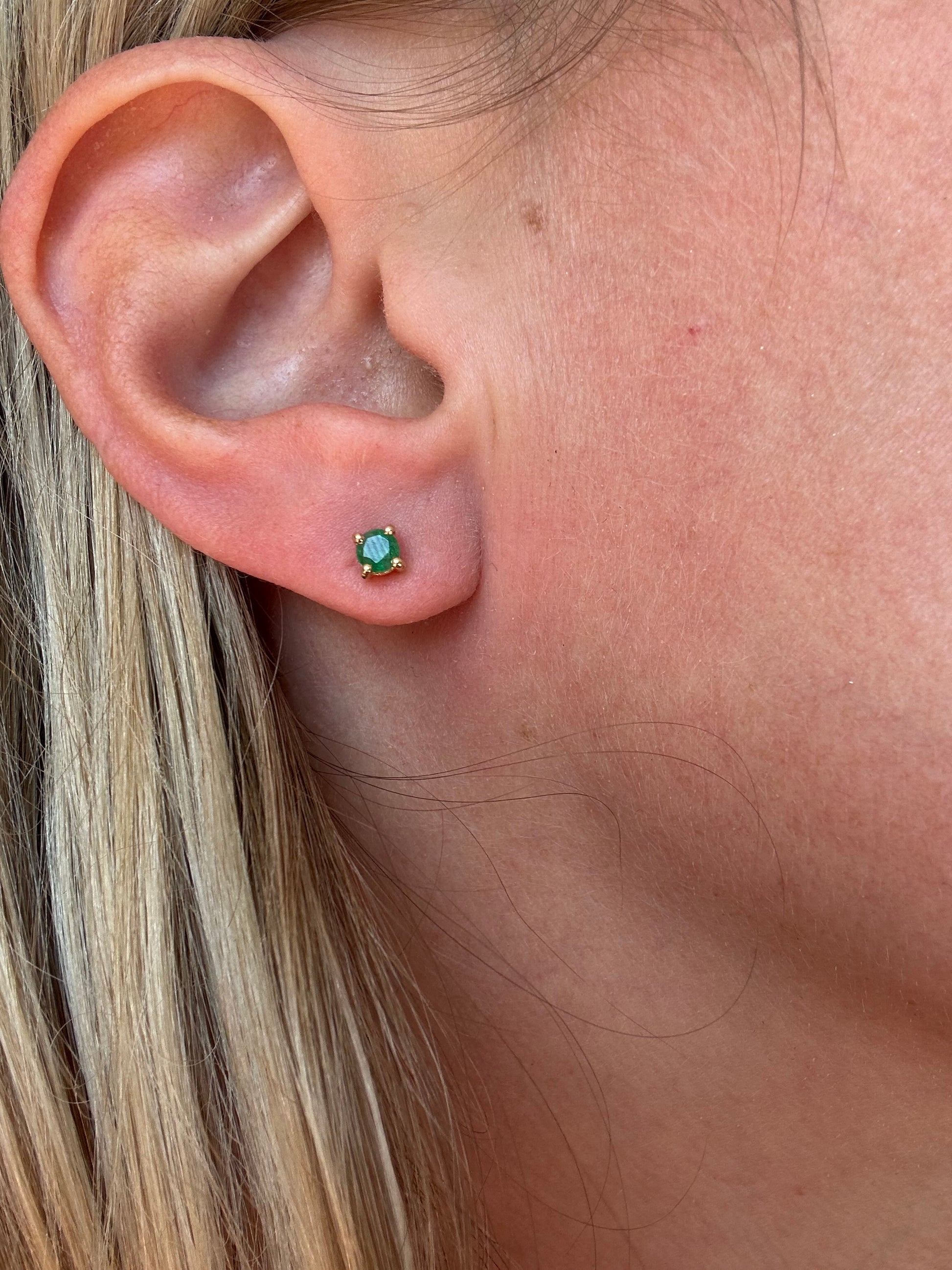 emerald earrings