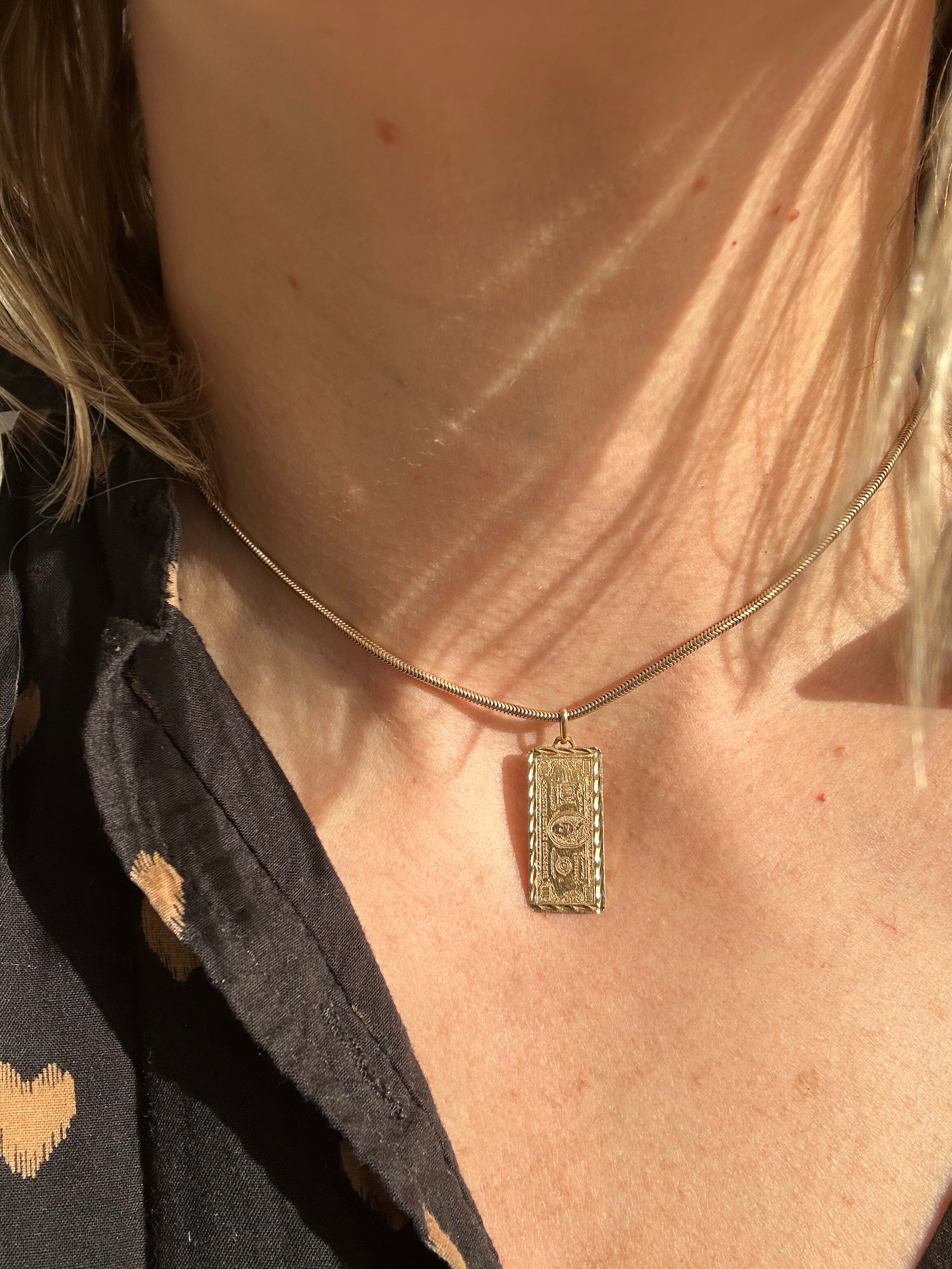 15.75” snake chain