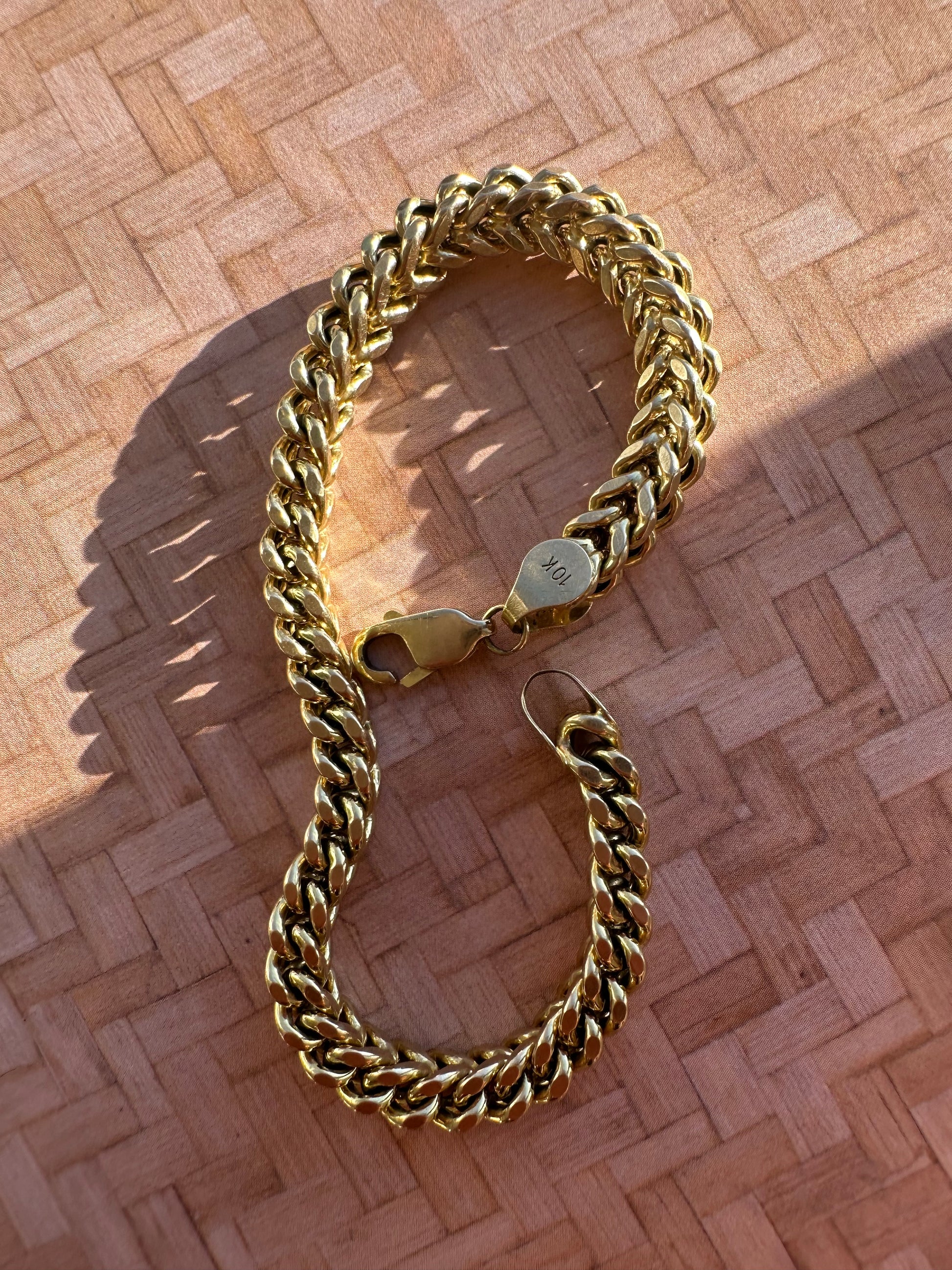 chunky franco bracelet