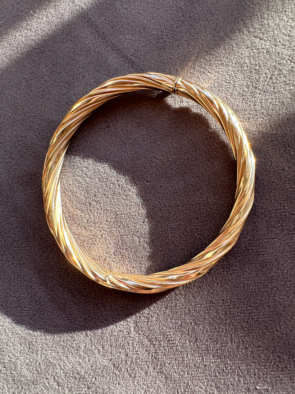 vintage twist bangle