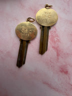 antique oval key pendant by Tiffany & Co.