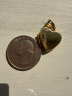 10k gold heart locket