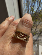 leaf carved band