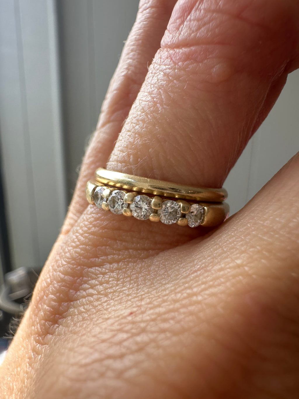 Classic 5 diamond band