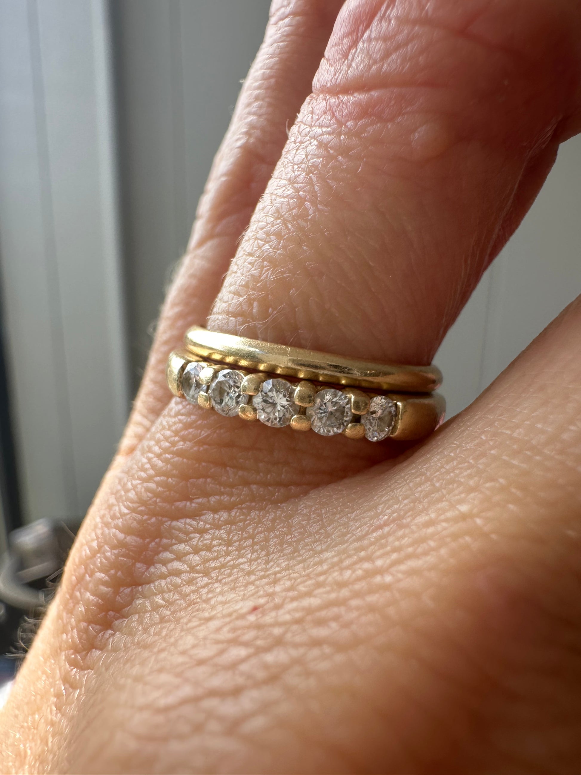Classic 5 diamond band