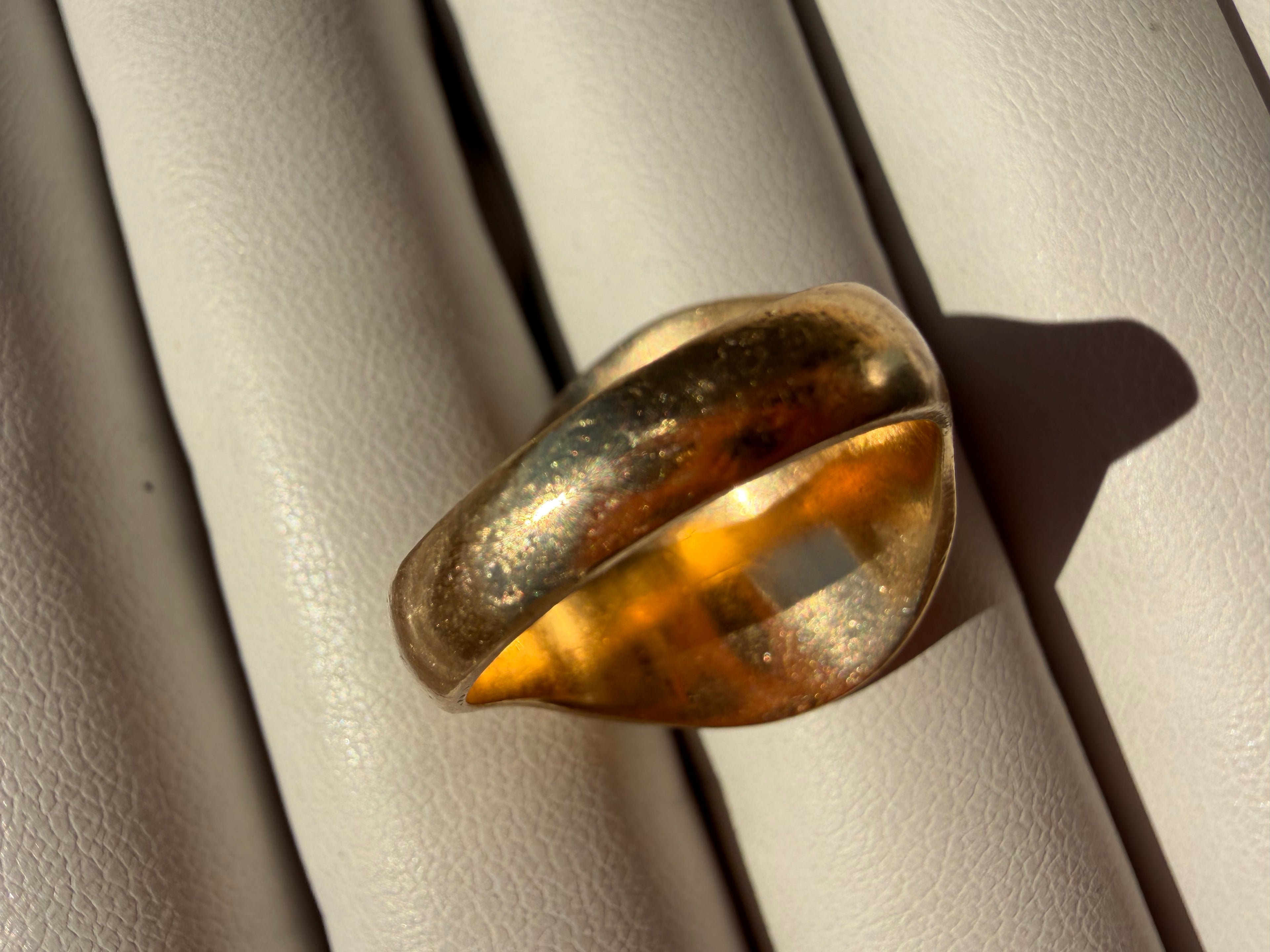 MRH engraved signet ring