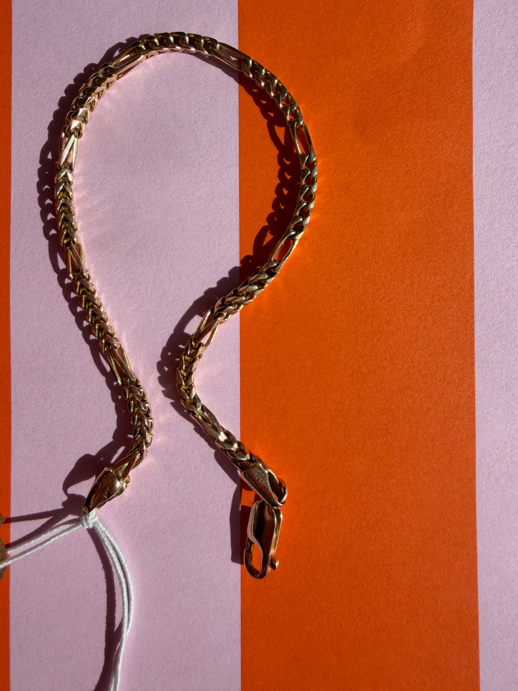 figaro franco link bracelet