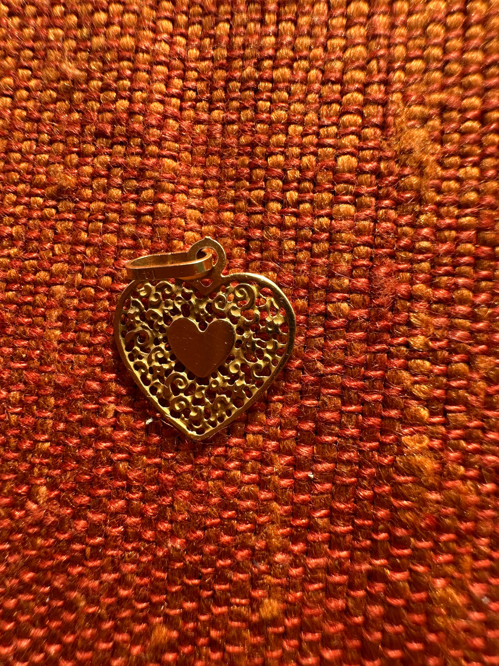 plethora of vintage gold charms