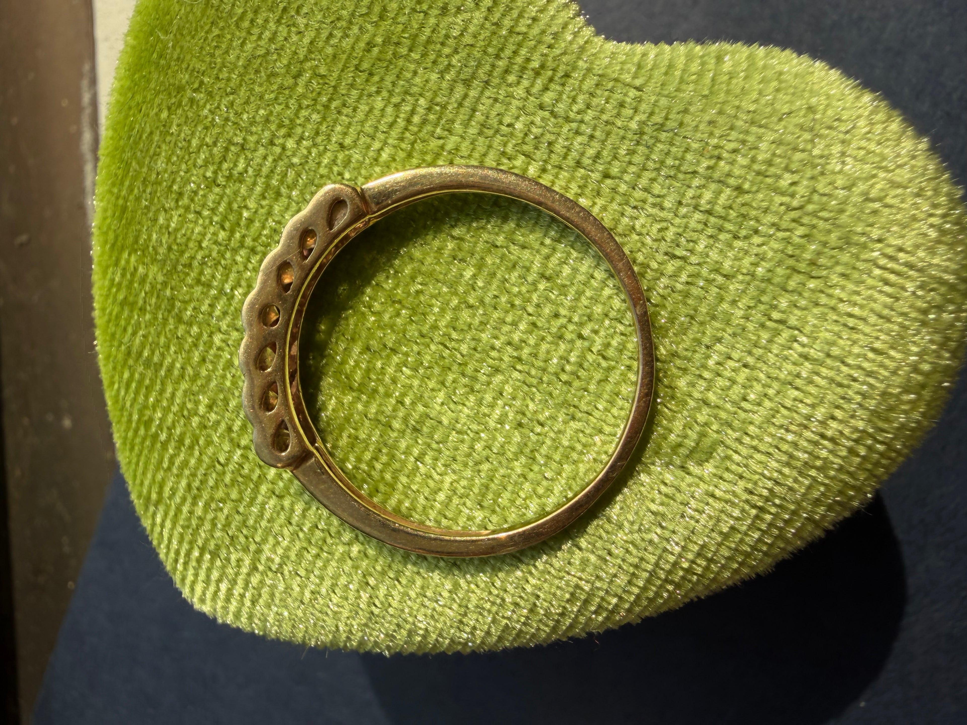 chocolate diamond ring