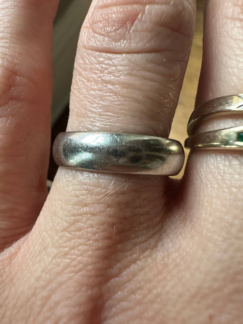 5mm white gold band
