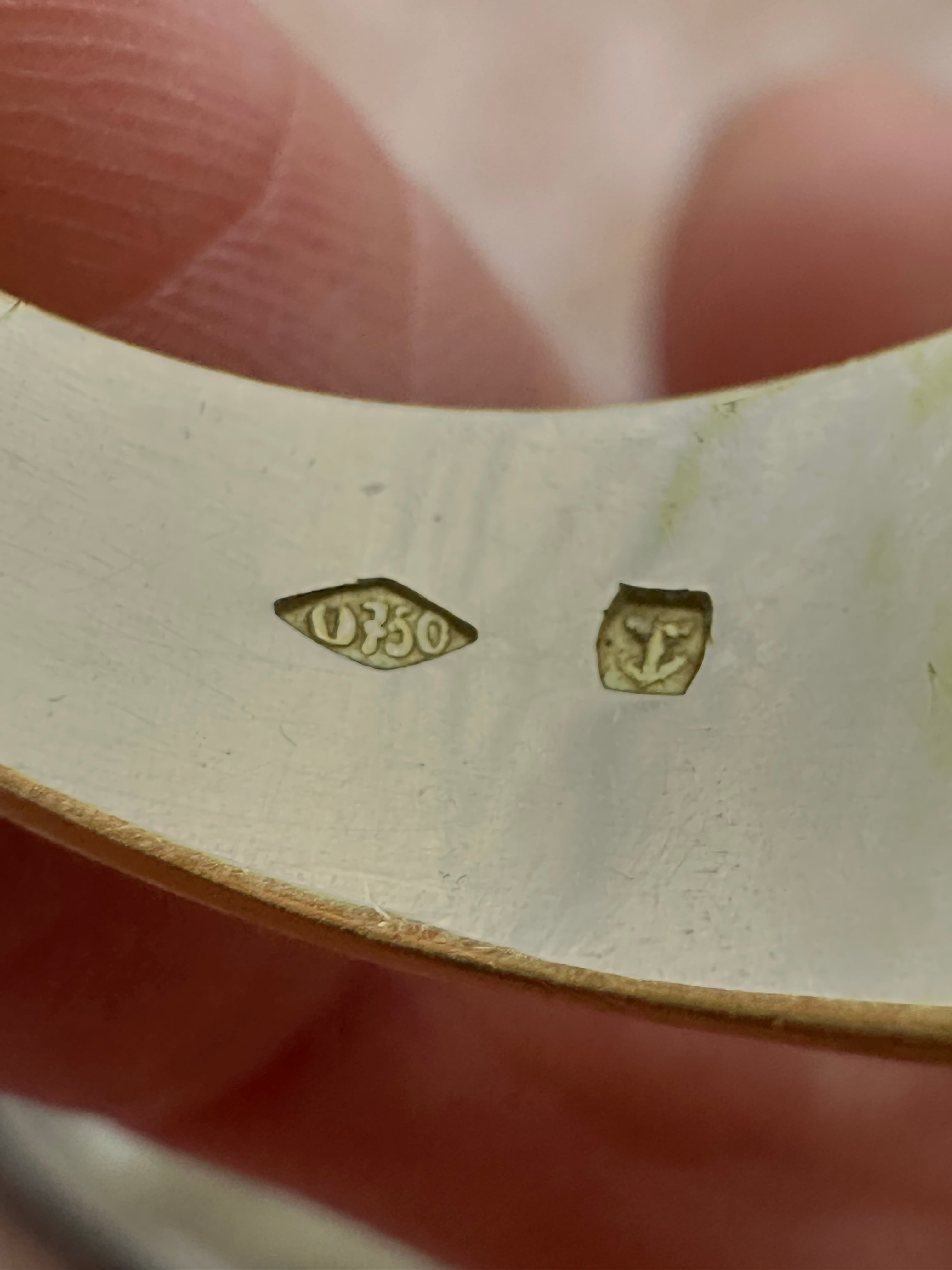 fabulous 18k gold vintage signet