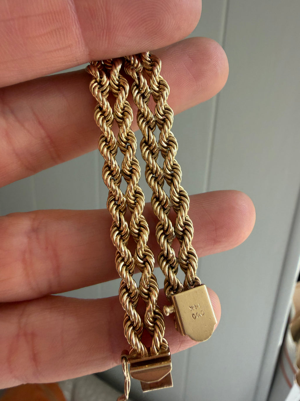 double rope bracelet