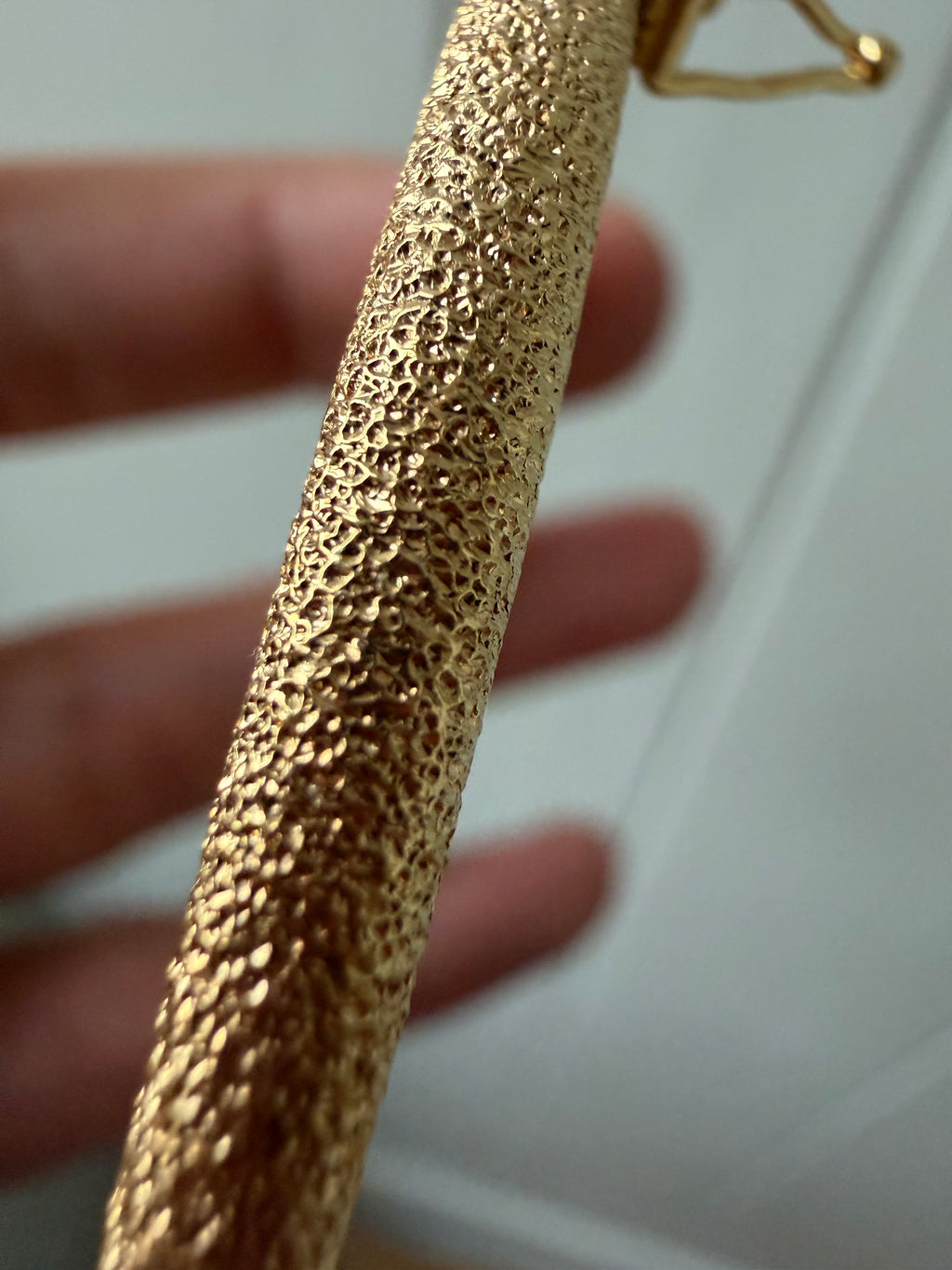collection of 14k bangles