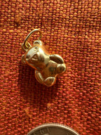 plethora of vintage gold charms