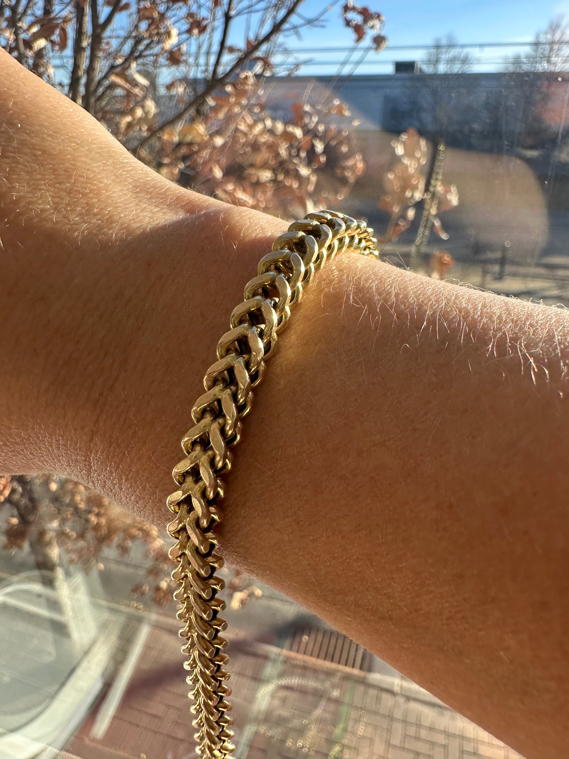 chunky franco bracelet