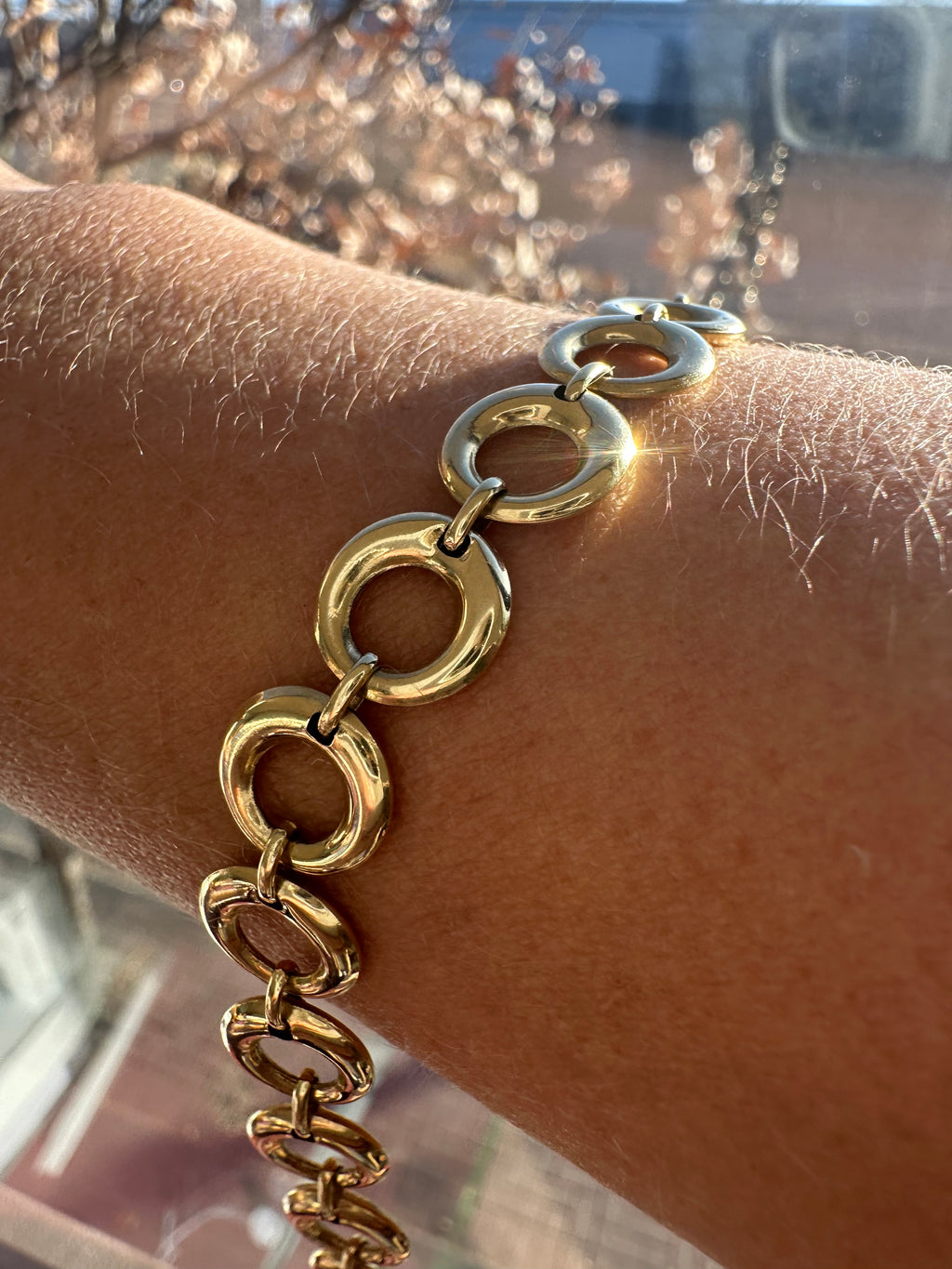 circle link bracelet
