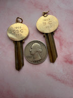 antique oval key pendant by Tiffany & Co.