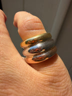 chunky tritone trio donut band