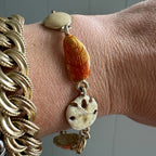 Vintage enamel beach bracelet