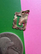 letter J postage stamp